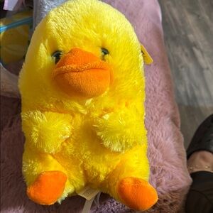 Yellow Plush Duck Toy